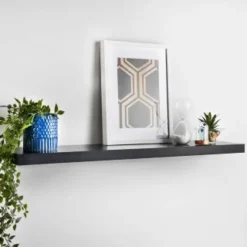 Lokken Floating Shelf 100cm - Black