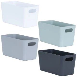 Soho Storage Tub 10 X 30 X 10cm - Grey 2 Soho Storage Tub 10 X 30 X 10cm - Grey - Image 2