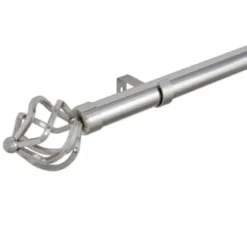 B&M Steel Mace Cage Curtain Pole 120 - 220cm