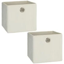 Best Seller -Home Furnishing Series Store 395965 2pk teddy lokken storage cubes cream 2